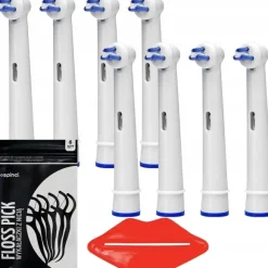 ORAL-B 8x Końcówki Do Szczoteczki Ortodontyczne