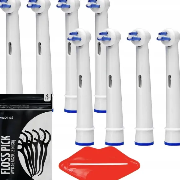 ORAL-B 8x Końcówki Do Szczoteczki Ortodontyczne