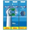 ORAL-B BRAUN końcówki do szczoteczki elektrycznej końcówki do szczoteczki elektrycznej Precision Clean 6szt. EB20-6 "PRO"