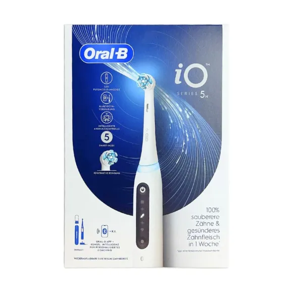 Oral-B iO 5N Quite White magnetyczna z etui podróżnym