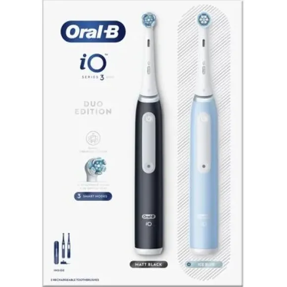 Oral-B iO 3 2szt. Niebieski&Czarny