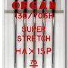 Organ Igły do maszyn półpłaskie Super Stretch 75 5435075