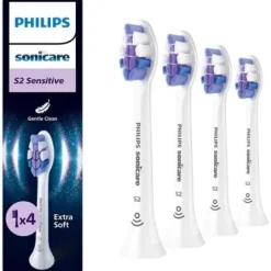 Oryginalne końcówki Philips Sonicare S2 HX6054/87 Bardzo miękkie włókna (2 szt.) (Nadwrażliwość zębów)
