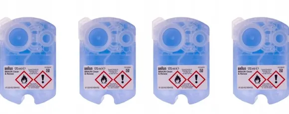 Oryginalne wkłady Braun Ccr 4 Wkład Płyn Clean & Renew do golarek Lemon