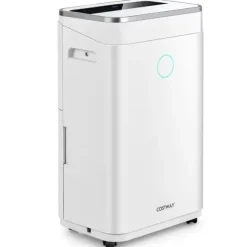 Osuszacz powietrza Costway ES10110DE-WH Osuszacz z 24-godzinnym timerem i zbiornikiem na wodę 6,5L