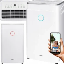 Osuszacz powietrza Eberg Azari pochłaniacz 20l/24h +WiFi +timer +higrostat