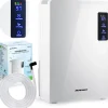 Osuszacz powietrza Osuszacz powietrza z wyświetlaczem pochłaniacz wilgoci Berdsen 90W 2200ml 0.7 l/24 h