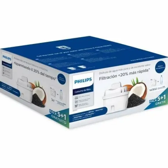 Philips Wkłady filtrujące Micro X-CLEAN do dzbanka 6 sztuk