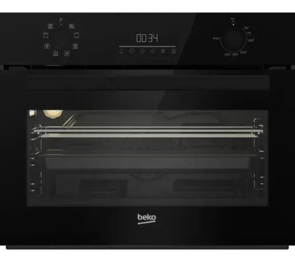 Piekarnik do zabudowy Beko b300 BBCM13300B Termoobieg Czarny