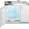 Pyramis Minikuchnia 5w1 MK 100x60 pełna zabudowa komora zlewu PRAWA lodówka płyta zlew szafka