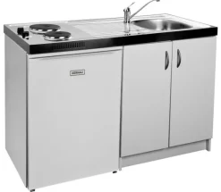 Pyramis MK 120x60 komora PRAWA (szafka + zlewozmywak + płyta grzejna + chłodziarka)