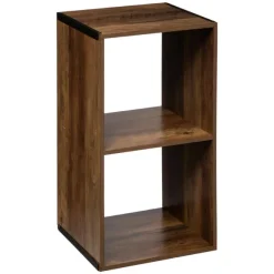 Regał modułowy z 2 półkami MDF 167861