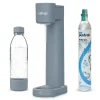 Saturator DAFI Pushair Stalowy + butelka