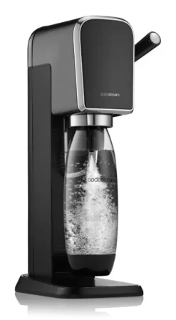Saturator do wody gazowanej SodaStream Art - Czarny + książka