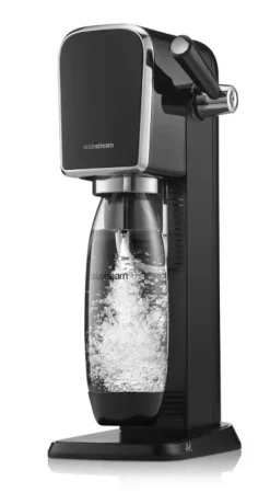 Saturator do wody gazowanej SodaStream Art - Czarny + książka