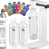 Saturator Do Wody 2x Butelka 800ml Nabój Co2 Butla Cylinder + Napój Bolero