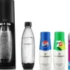 Saturator Sodastream Terra + 2 butelki + gaz Czarny + syrop Pepsi, 7Up