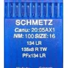 Schmetz Igły 134 LR / 135 X 8 '100 do skóry 134 LR 100