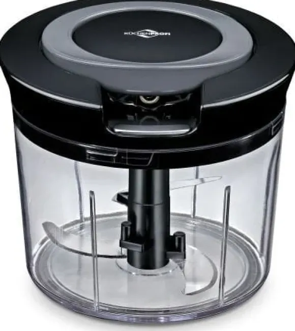 Siekacz ręczny Turbo Kuchenprofi, śred. 15 x 12 cm, 0,8 l, czarny