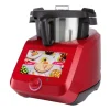 SILVERCREST KITCHEN TOOLS Termorobot MC Smart z Wi-Fi, 1200 W, czerwony