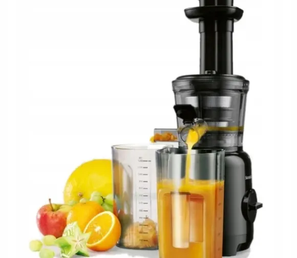 Silvercrest Wyciskarka wolnoobrotowa Slow Juicer Ssjbk 300W Big Mouth 77MM