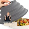 Składana maskownica do mikrofalówki z magnesem silikonowa BPA FREE KitchBo