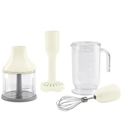 Smeg HBAC11CR akcesoria blender ręczny, zestaw 4 sztuk, kolor kremowy