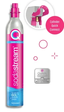 Sodastream Cylinder Różowy CO2 1132120480