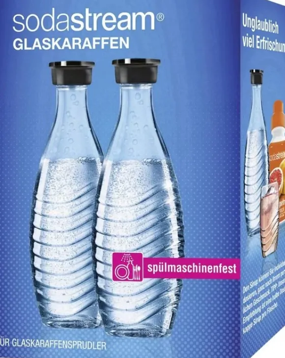 SodaStream SodaStream Szklana Butelka Dwupak 0,6L Crystal Penguin