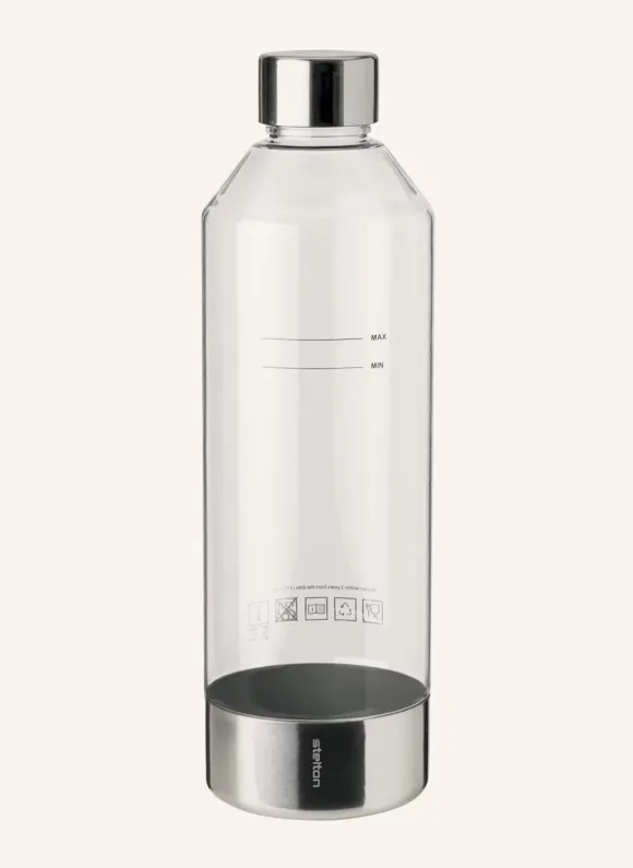 Stelton Butelka Do Saturatora Do Wody Brus silber