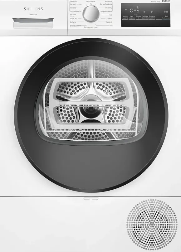 Suszarka Siemens iQ300 WT45HV99PL 8kg Pompa ciepła autoDry