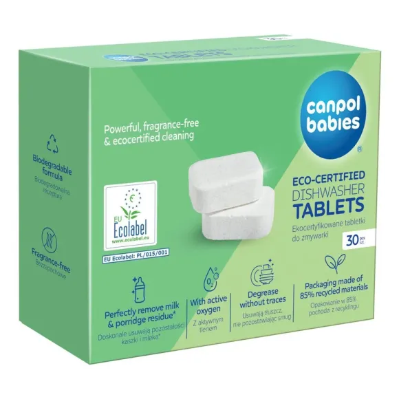Tabletki do zmywarek CANPOL BABIES 1/502 (30 szt.)