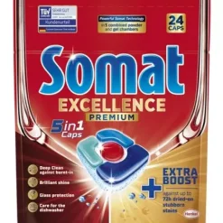 Tabletki do zmywarek SOMAT Excellence Premium 5w1 - 24 szt.