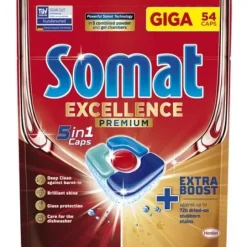 Tabletki do zmywarek SOMAT Excellence Premium 5w1 - 54 szt.