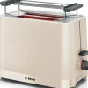 Toster Bosch MyMoment TAT3M127 950W 2 tosty Rozmrażanie Beżowy
