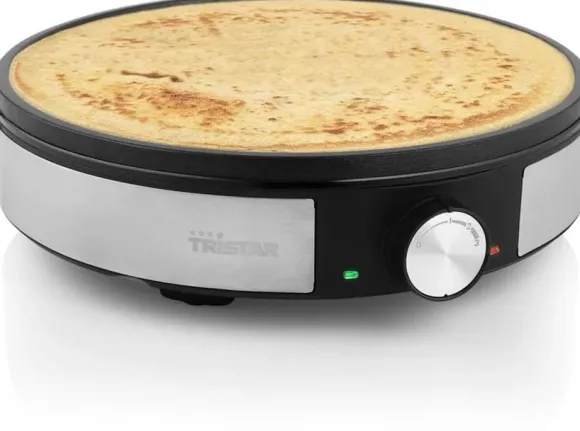 Tristar Naleśnikarka BP-2638, 1200 W, czarno-srebrna 433316 VidaXL