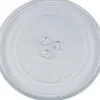 Uniwersalna płyta szklana gramofonu mikrofalowego z 3 oprawami, 245 mm