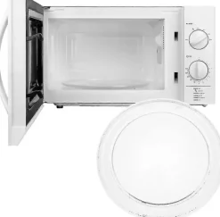 Uniwersalna płyta szklana gramofonu mikrofalowego z uchwytem, 245mm / 24.5cm / 9.65in