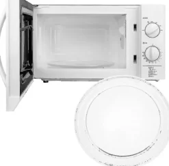Uniwersalny gramofon do kuchenki mikrofalowej Szklana płyta z uchwytem, 245 mm / 24,5 cm / 9,65 cala-N