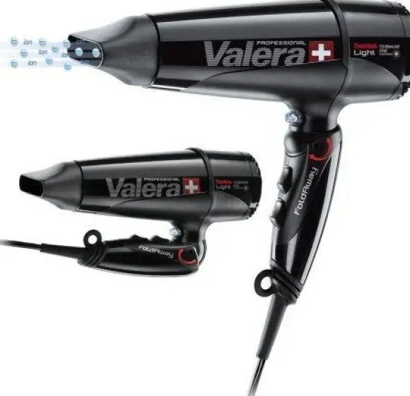 Valera Swiss Light 5400 Fold-Away Ionic Czarny