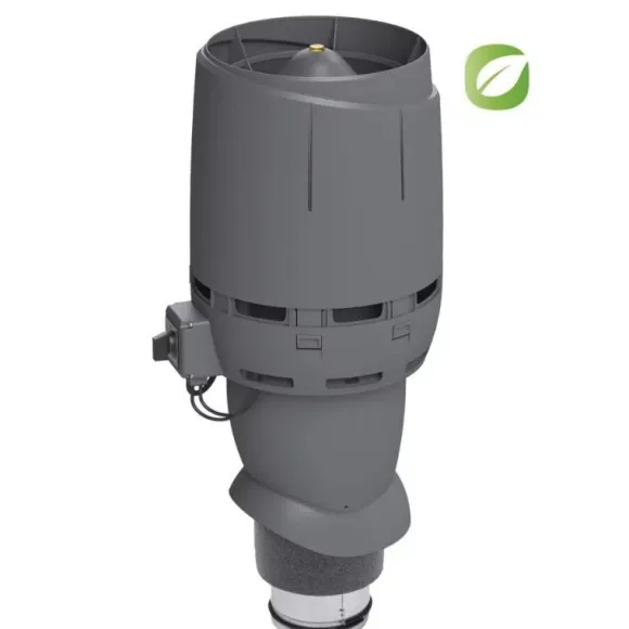 VILPE wentylator dachowy ECO FLOW 125P/500 SZARY