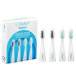 VITAMMY LUNA+ Końcówki do szczoteczki sonicznej, 4szt.