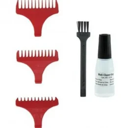 Wahl Wahl Komplet 3 plastikowych żółtych nasadek do trymera DETAILER 1 1/2, 3, 4 1/2mm 15316