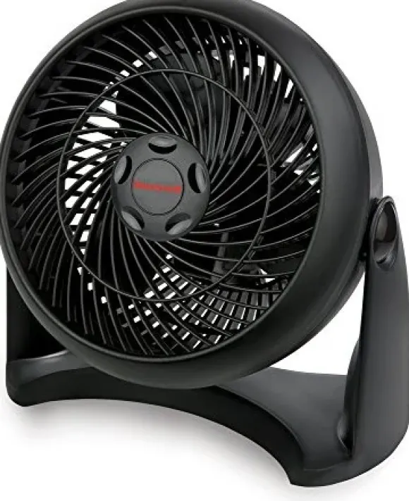 Wentylator Honeywell HT-900E wentylator turbo, silny strumień powietrza i niski poziom hałasu, czarny