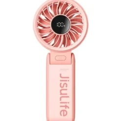 Wentylator JISULIFE Handheld Fan Life7 Różowy