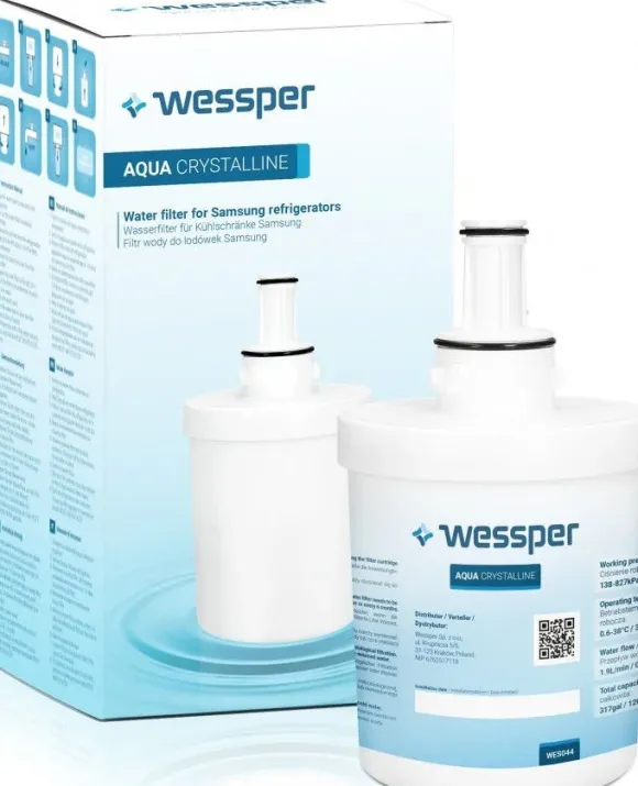 WESSPER Aqua Crystalline - filtr wkład wody do lodówki SAMSUNG