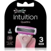 Wilkinson Sword Intuition Quattro wkłady do maszynki do golenia dla kobiet 3 sztuki