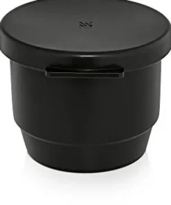 WMF KÜCHENminis zamrażania żywności jako rozszerzeniem dla maszyna do lodów 3-in-1 zapewnia Frozen Yoghurt, sorbety i lody, 300 ML, w kolorze czarnym 04 1686 0011