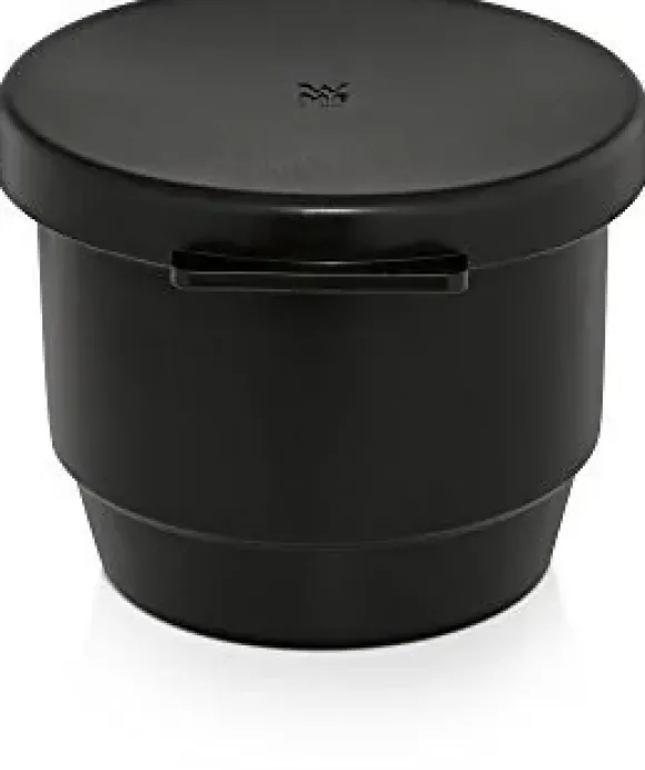 WMF KÜCHENminis zamrażania żywności jako rozszerzeniem dla maszyna do lodów 3-in-1 zapewnia Frozen Yoghurt, sorbety i lody, 300 ML, w kolorze czarnym 04 1686 0011