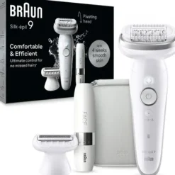 Wodoodporny Depilator Braun Silk-epil 9 9-341 Do 50 Min Face Mini
